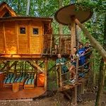 Luksusowy namiot Treehous Sneznik S Wellness Dolna Morawa