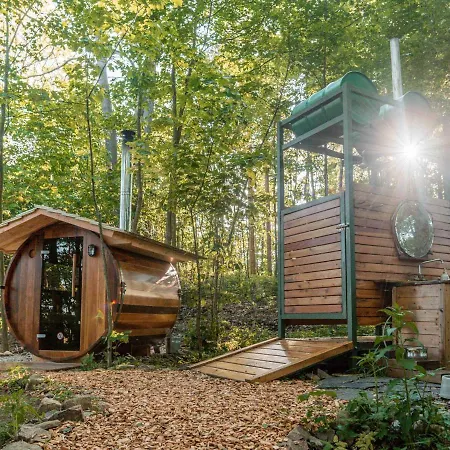 Luxury tent Treehous Sneznik S Wellness *