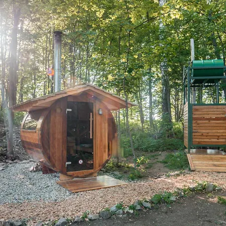 Luxuszelt Treehous Sneznik S Wellness *