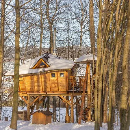 Treehous Sněžník S Wellness * Dolní Morava