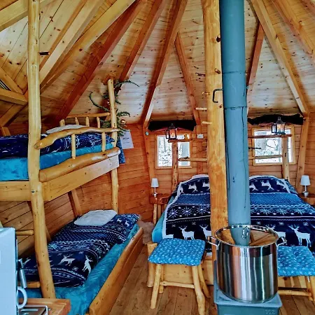 Luxuszelt Treehous Sneznik S Wellness *