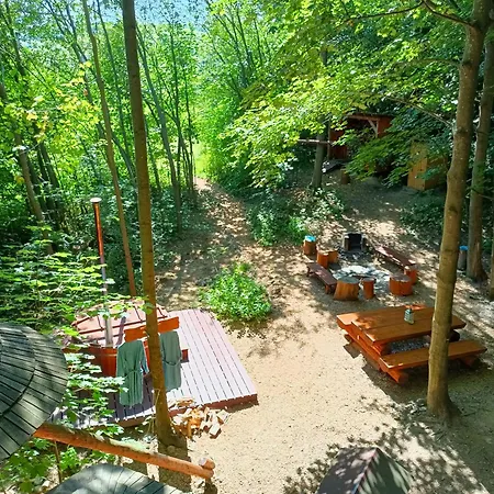Luksusowy namiot Treehous Sneznik S Wellness Dolna Morawa