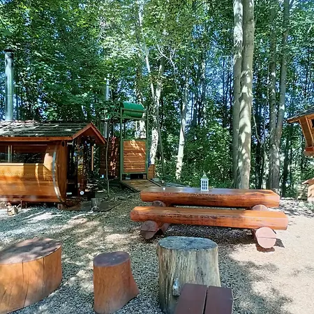 Campismo de Luxo Treehous Sněžník S Wellness Dolní Morava
