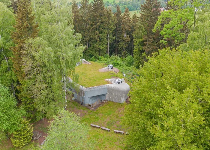 Οργανωμένο κάμπινγκ Treehous Sneznik S Wellness Dolní Morava